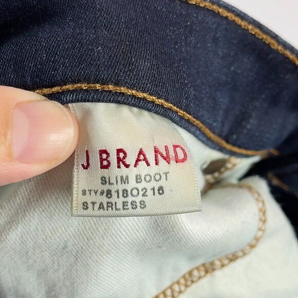 J Brand Slim Boot Starless Jeans 27 - Picture 9 of 12